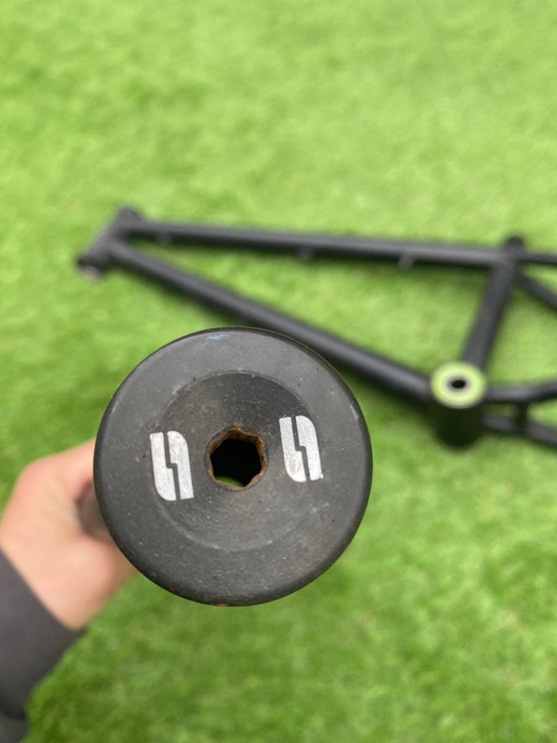BMXフレームとフォークセット