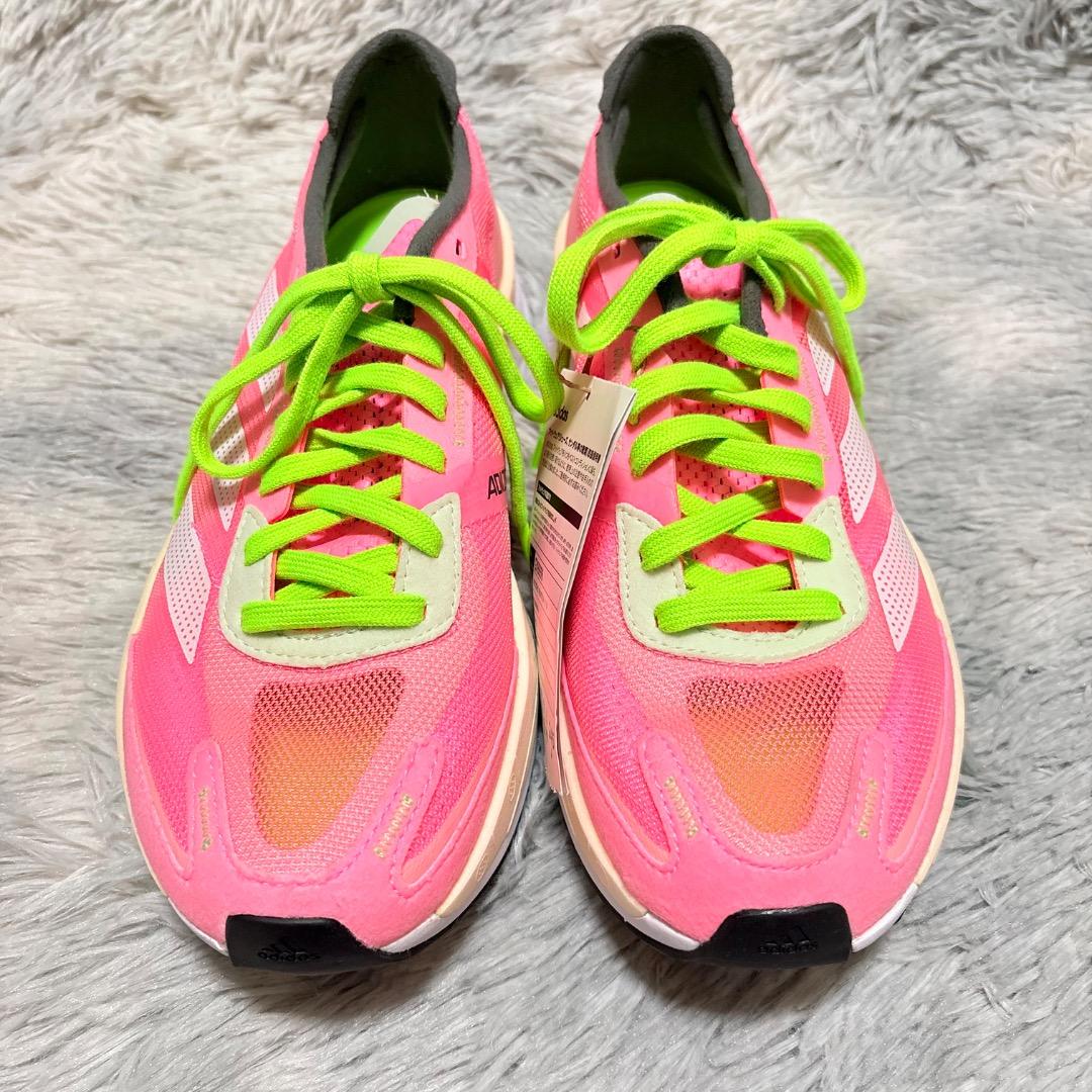 新品✨adidas ADIZERO BOSTON 11 24.5cm ピンク