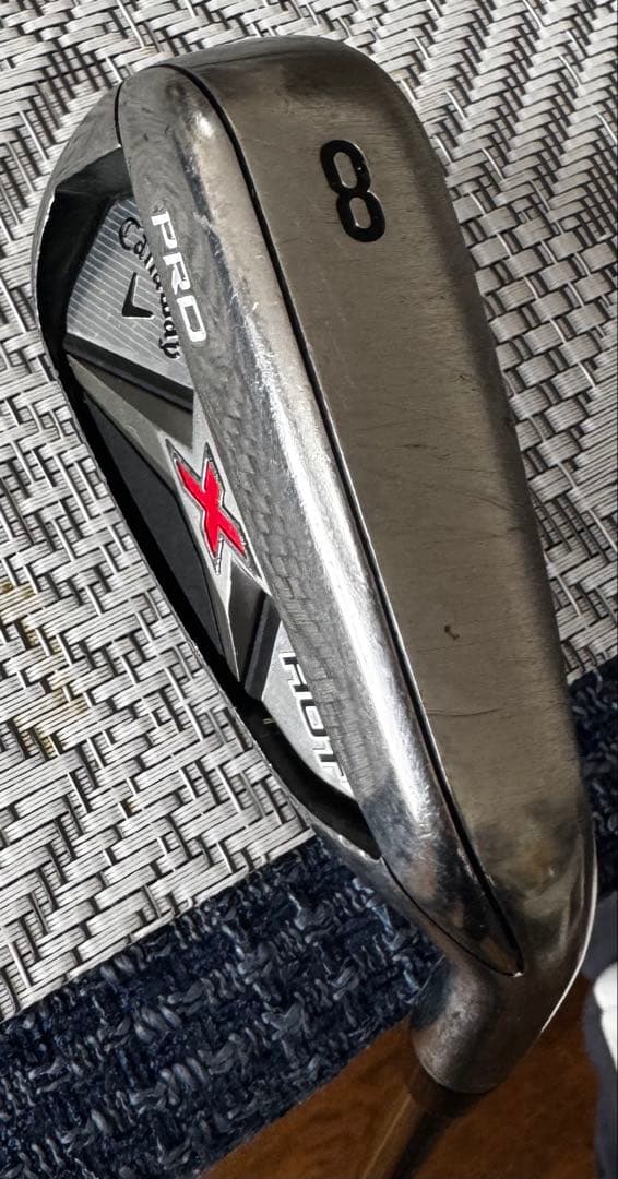 アイアンセット　メンズ Callaway XHOT PRO NT637