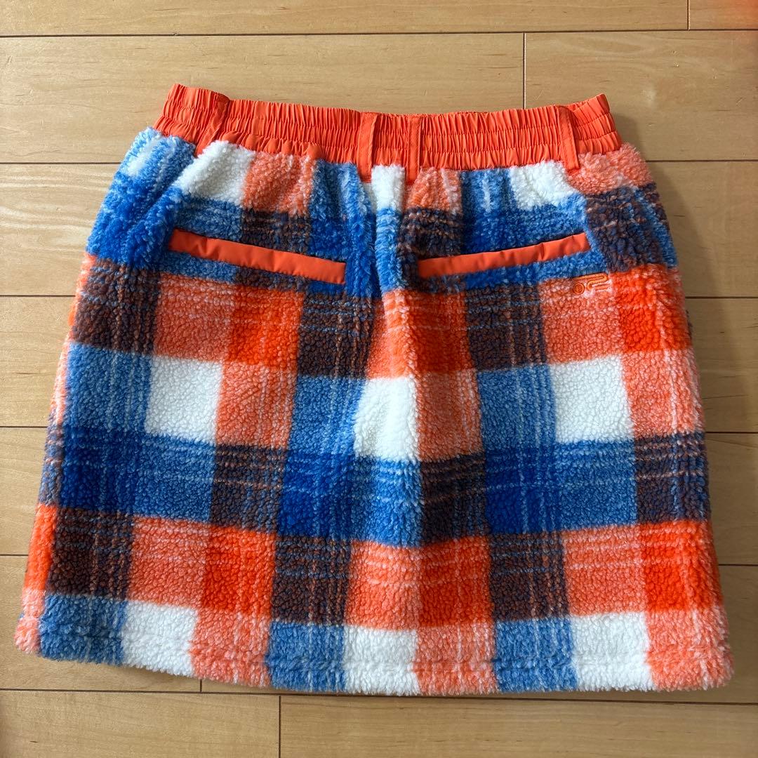 新品　ロサーセン　フリース フード付き　ベスト　スカート