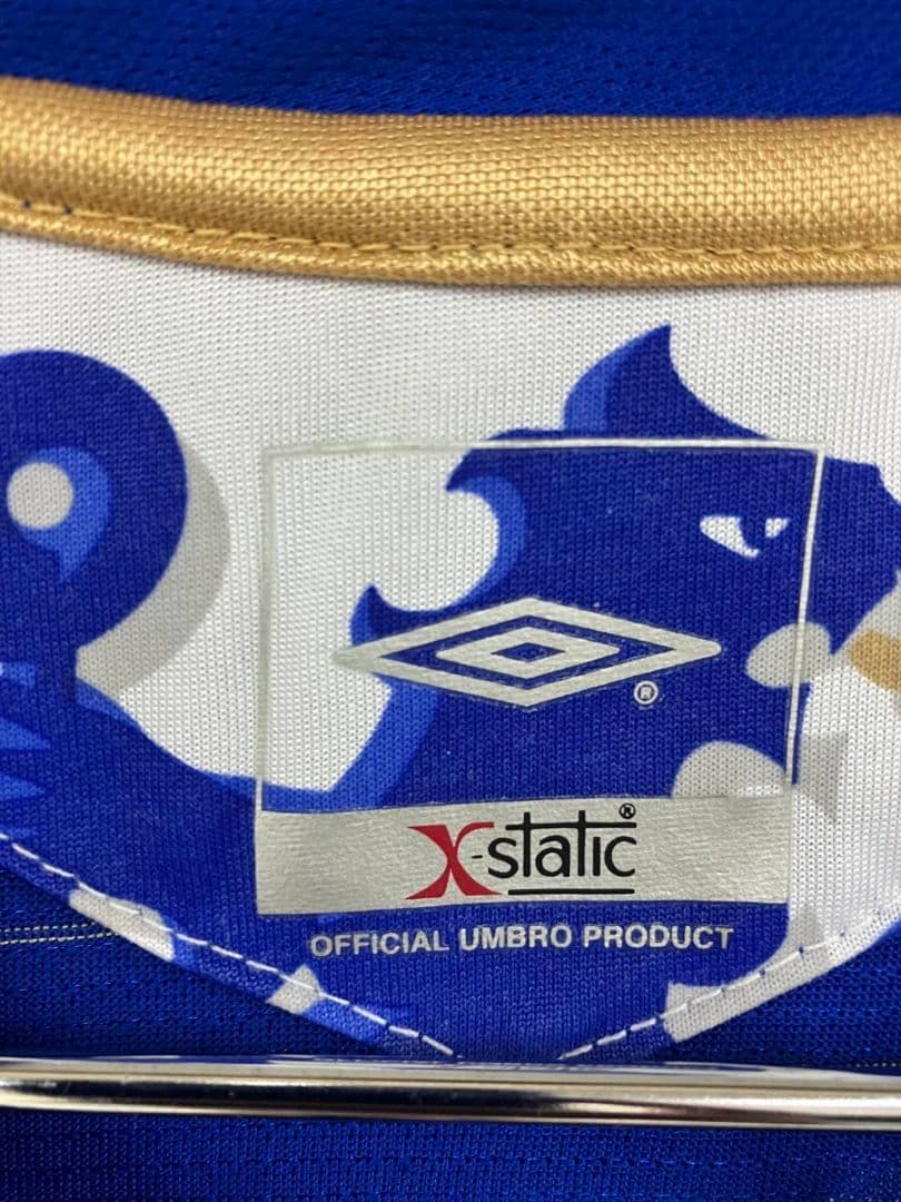 05-06 チェルシー　ランパード　アンブロオフィシャル　100周年ユニフォーム