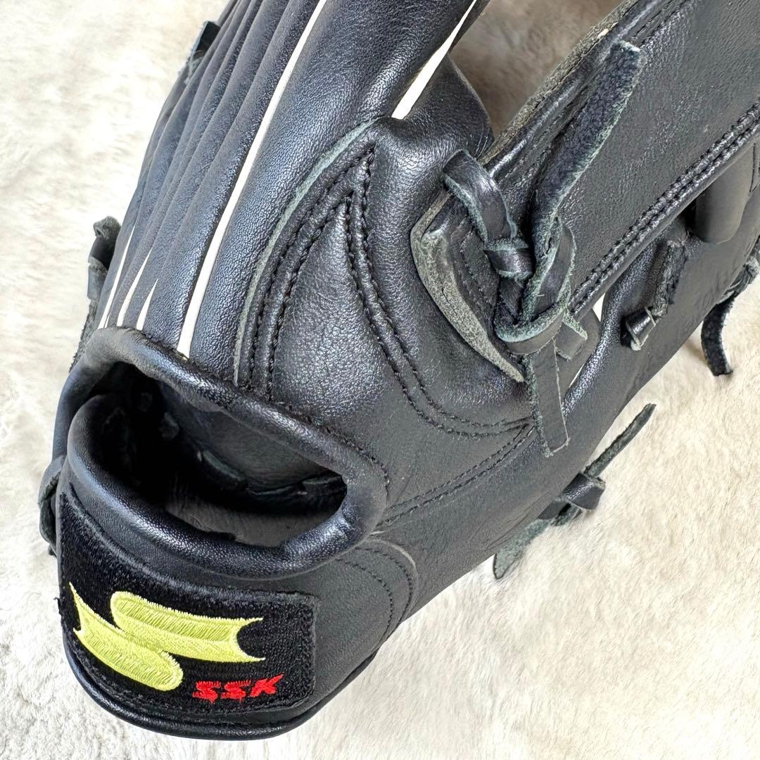 エスエスケー　SSK グローブ　リーグジャンプ　￼内野手　￼グラブ　黒　日本製