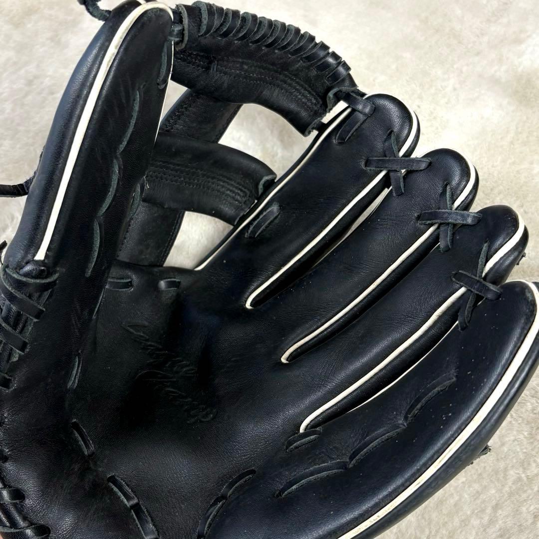 エスエスケー　SSK グローブ　リーグジャンプ　￼内野手　￼グラブ　黒　日本製