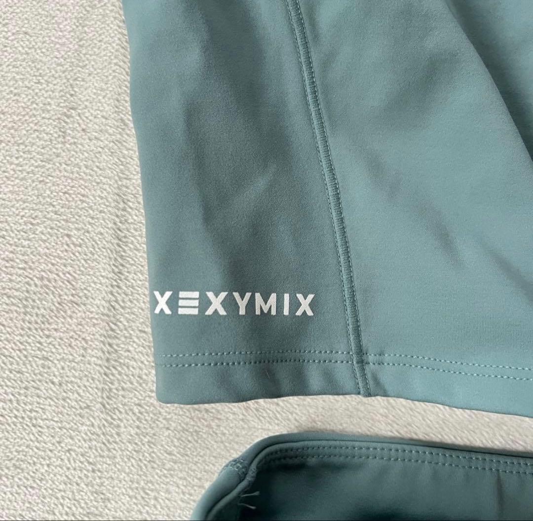 XBYMIX グリーン ヨガウェア セットＳサイズ