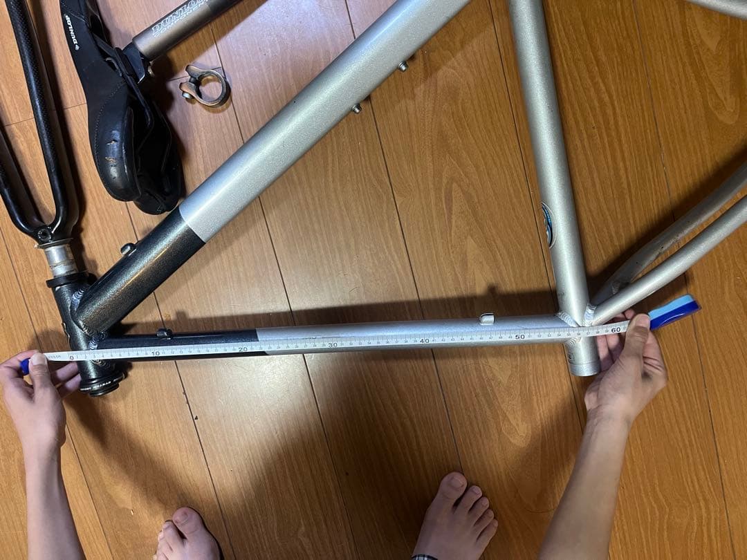 自転車　DUNLOPフレーム