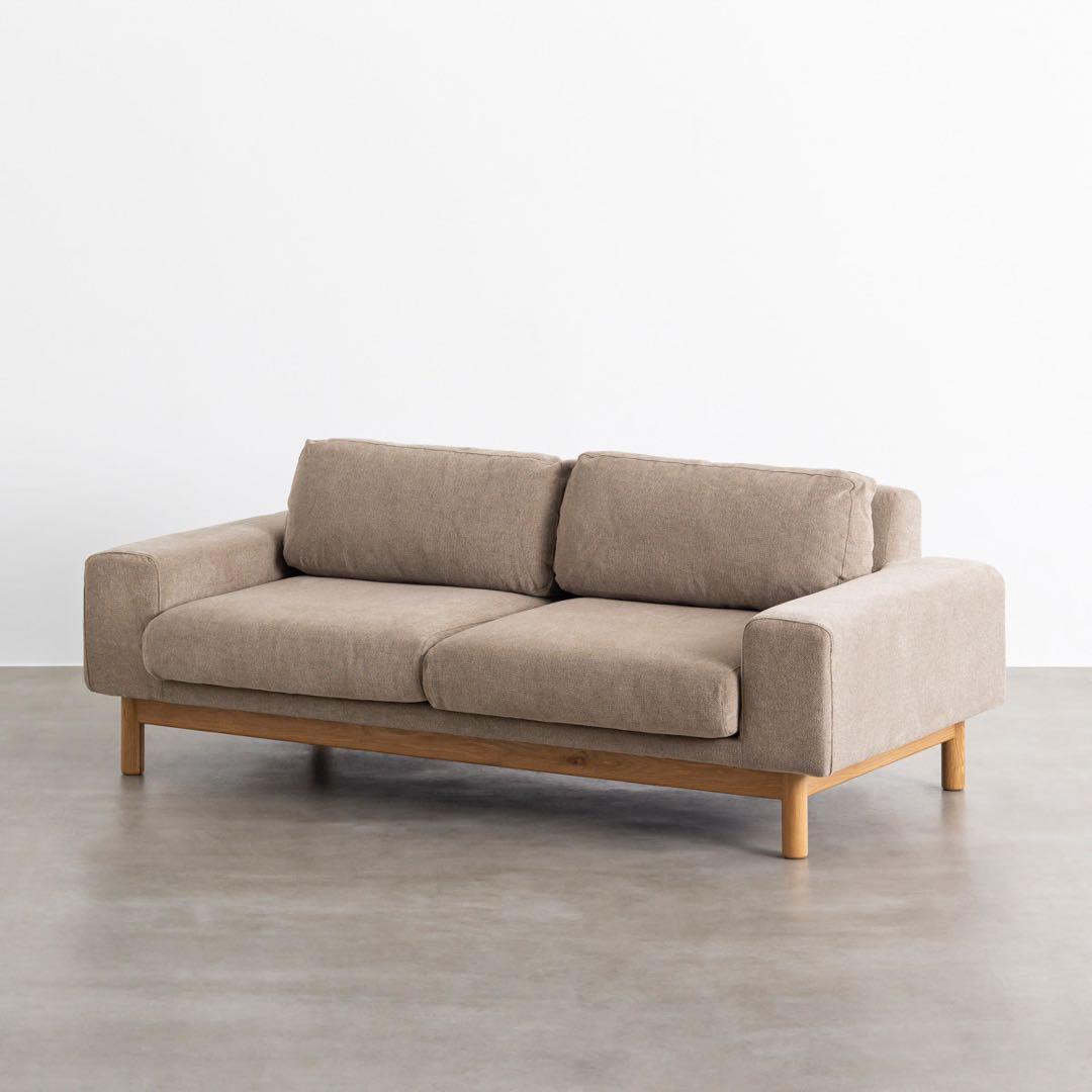 KANADEMONO ファブリック ソファ2seater