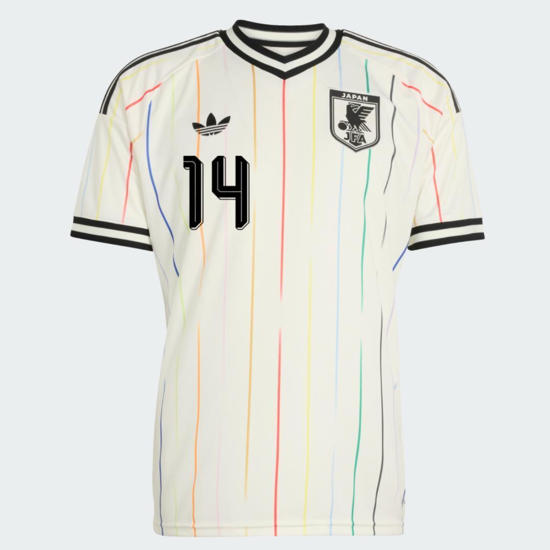 【正規品】adidas 2XL 日本代表 アウェイユニフォーム 伊東純也