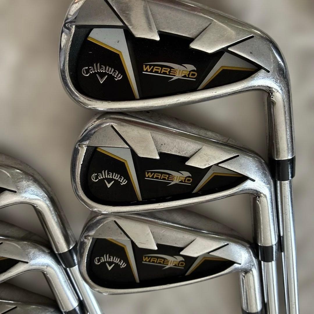 Callaway WARBIRD アイアンセット 初心者用 おまけ付き 8本