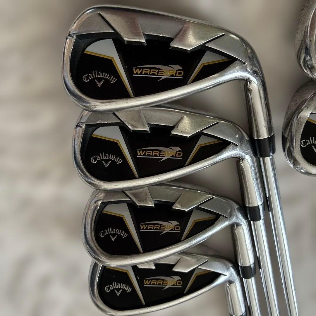 Callaway WARBIRD アイアンセット 初心者用 おまけ付き 8本
