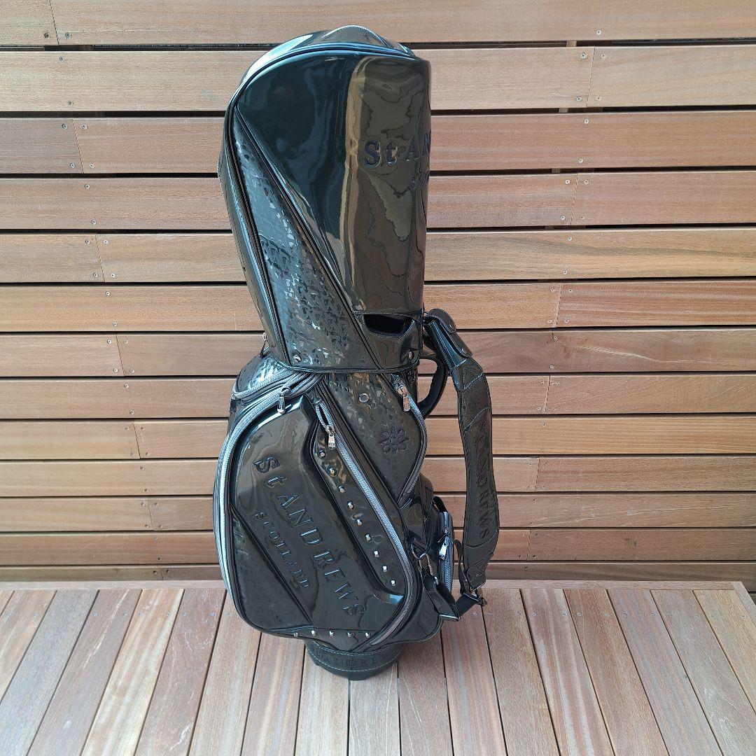 St Andrews セントアンドリュース　バッグ&ヘッドカバーセット　カーキ