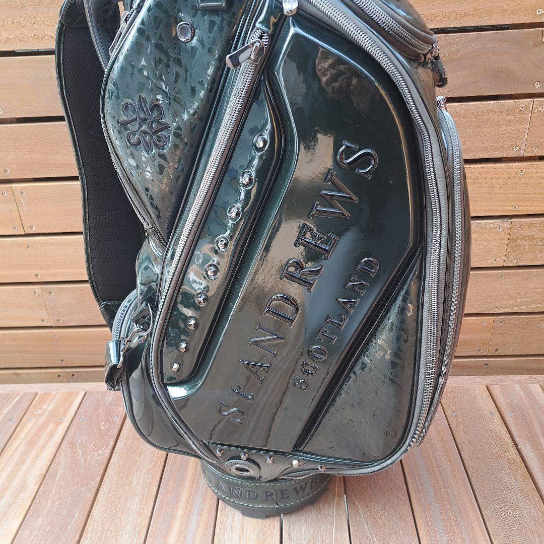 St Andrews セントアンドリュース　バッグ&ヘッドカバーセット　カーキ