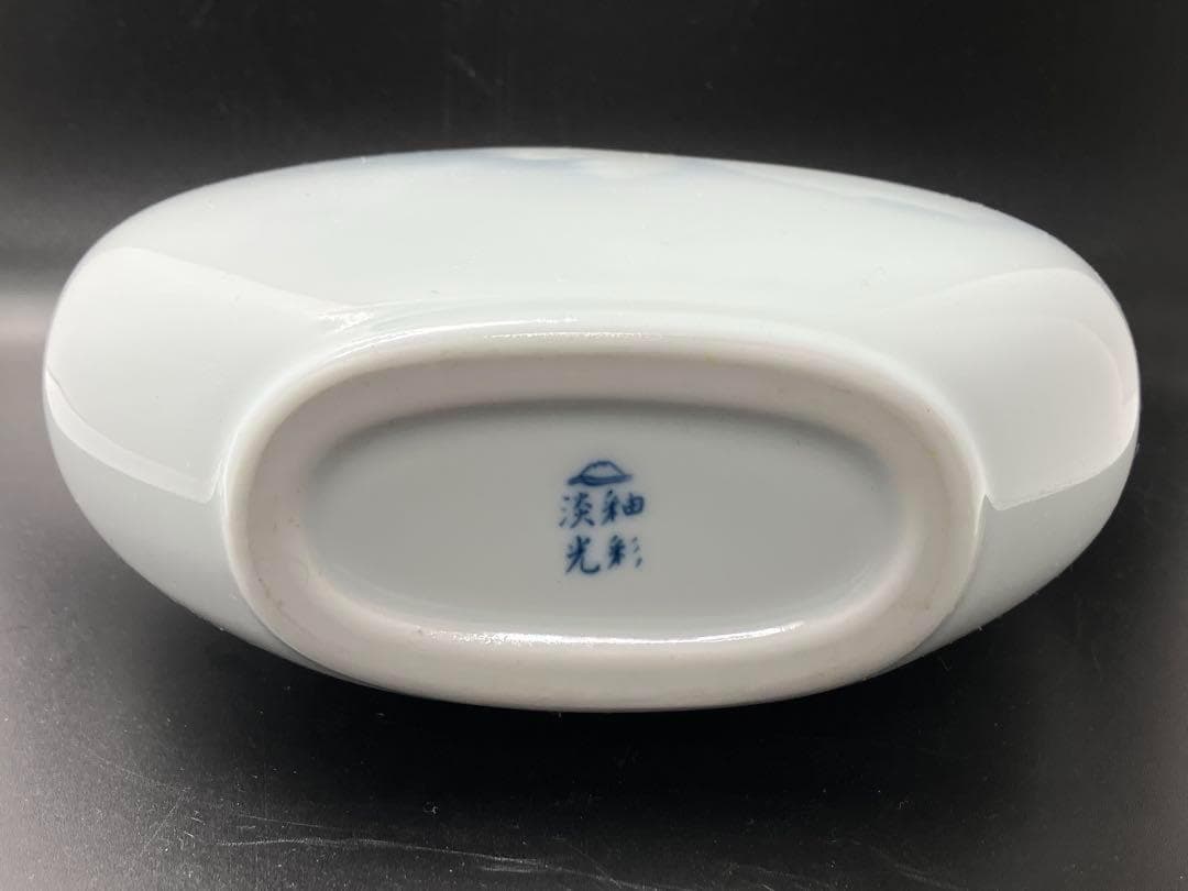 【未使用品】深川製磁　淡光彩磁 花瓶　フラワーベース