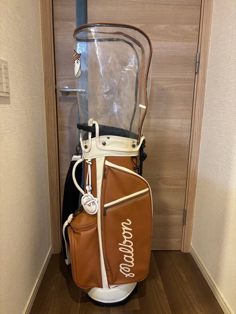 Malbon スタンド型ゴルフキャディバッグ