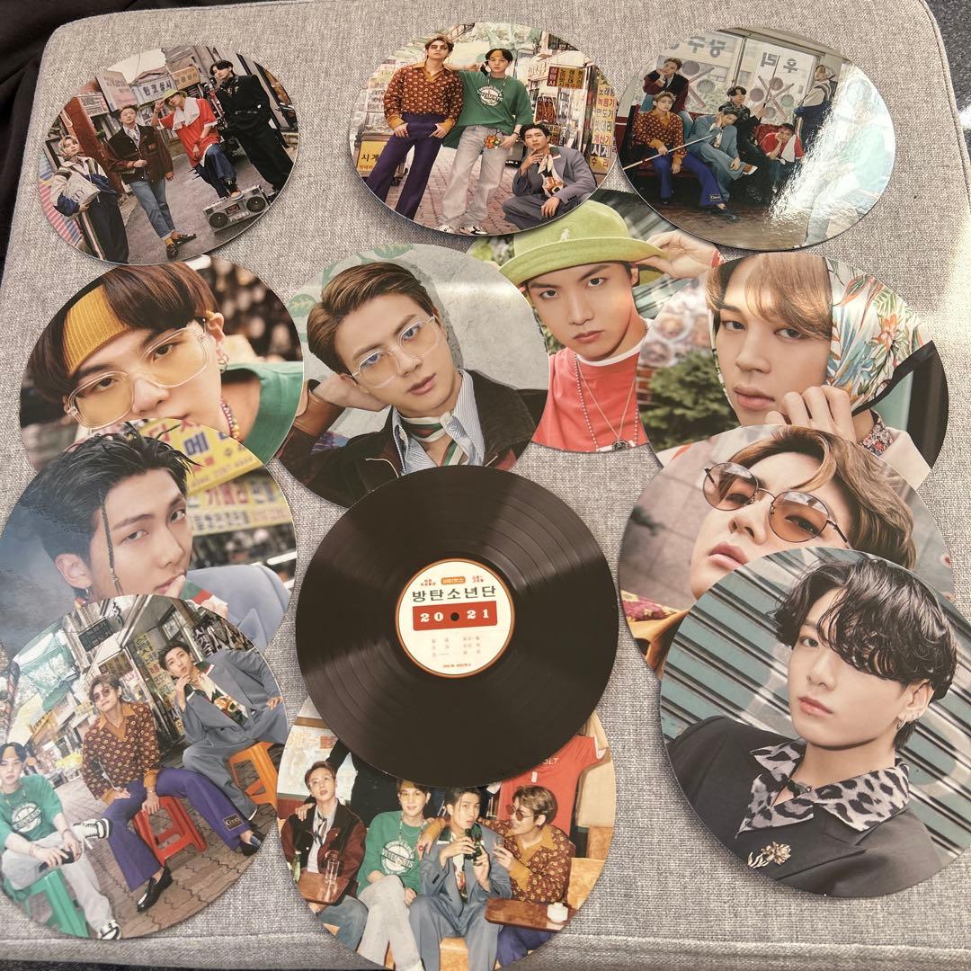 激レア！入手困難BTS アナログレコード カード+ DVD＋雑誌