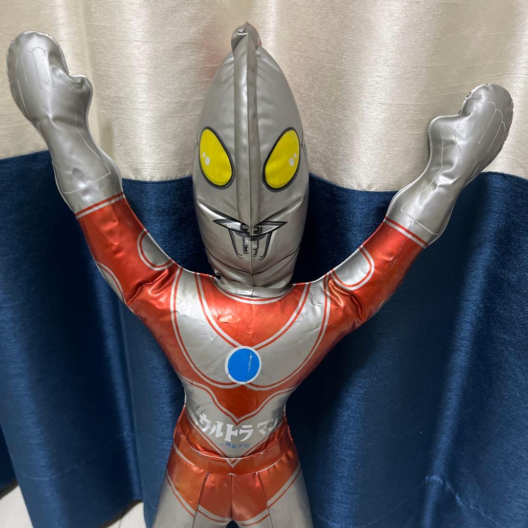 昭和レトロ　ウルトラマン　空気ビニール人形　ブルマァク　円谷プロ