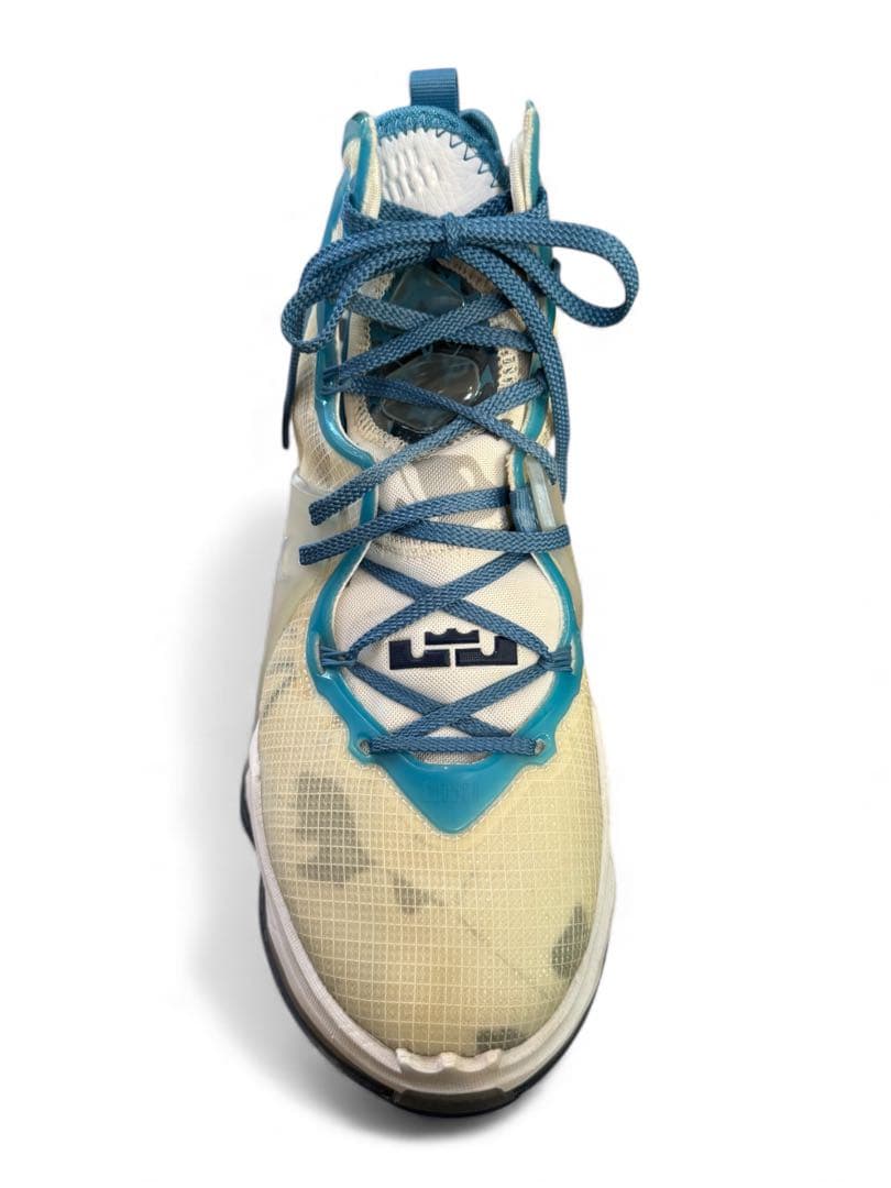 美品 NIKE ナイキ LeBron 19 Space Jam ホワイト 27