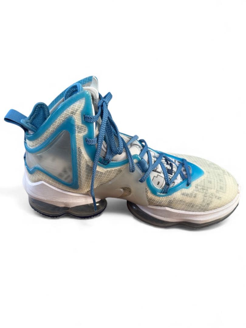 美品 NIKE ナイキ LeBron 19 Space Jam ホワイト 27