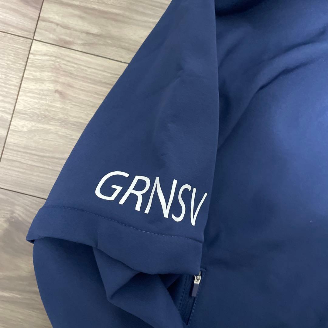 新品 GIORNO SEVEN 上下 M ネイビー 2WAY ジャケット 袖脱着