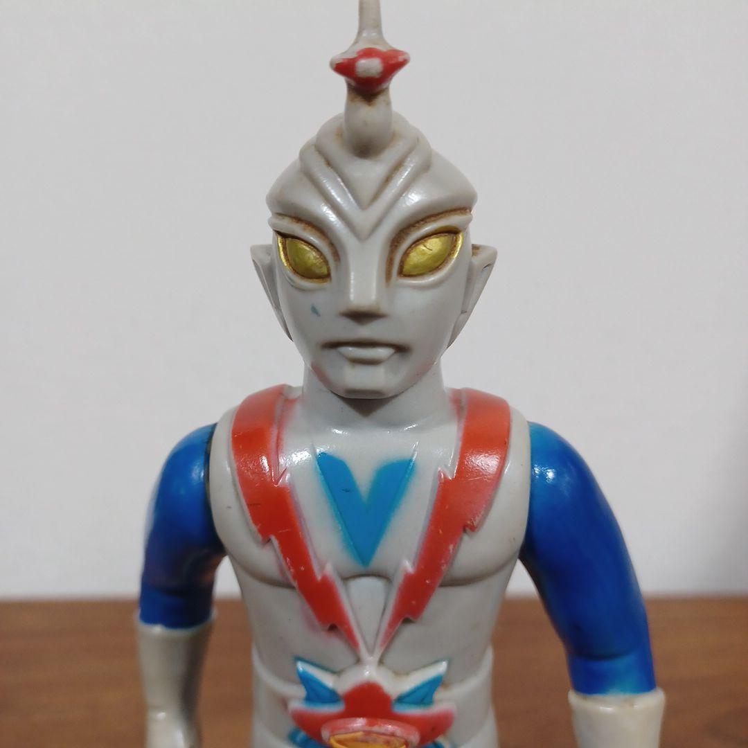 当時もの　タカトク製「流星人間ゾーンのゾーンファイター」希少ソフビ貯金箱