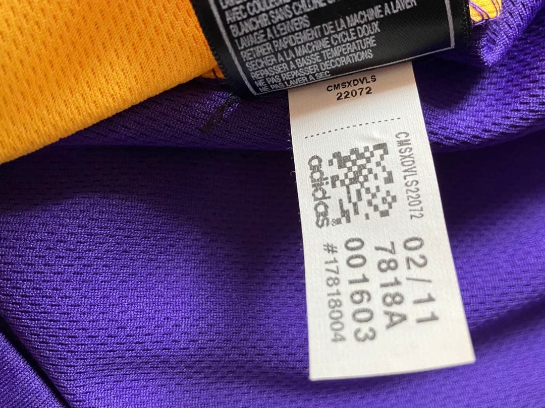 【希少品】 NBA パウ・ガソル LAKERS レイカーズ ユニフォーム　美品