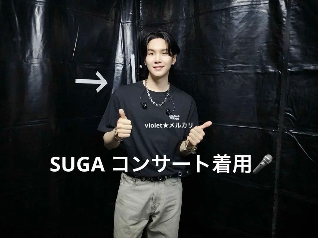 SUGA Agust D TOUR D-DAY Tシャツ BTS ユンギ L