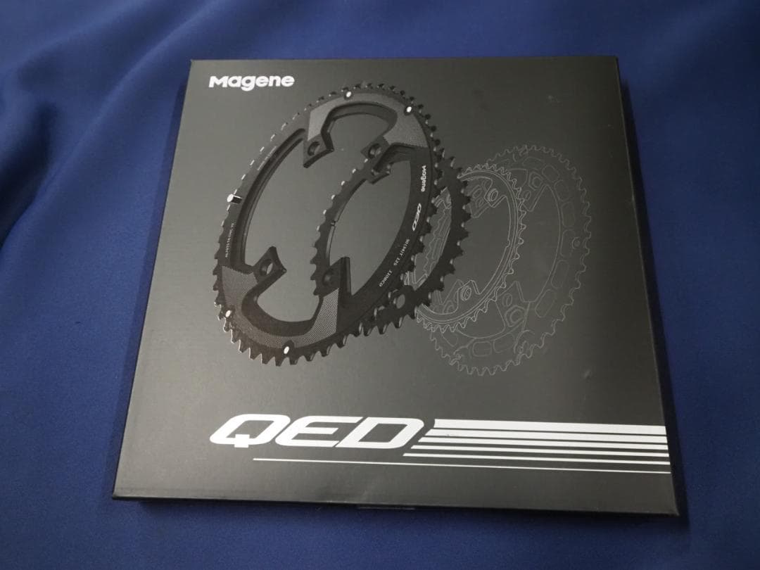 新品 Magene QED チェーンリング 50-34　軽量チェーンリング 12