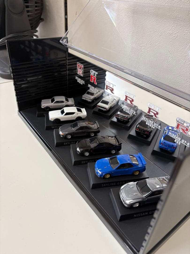 【新品】スカイライン GT-R 歴代名車コレクション 全6種＋限定専用ケース