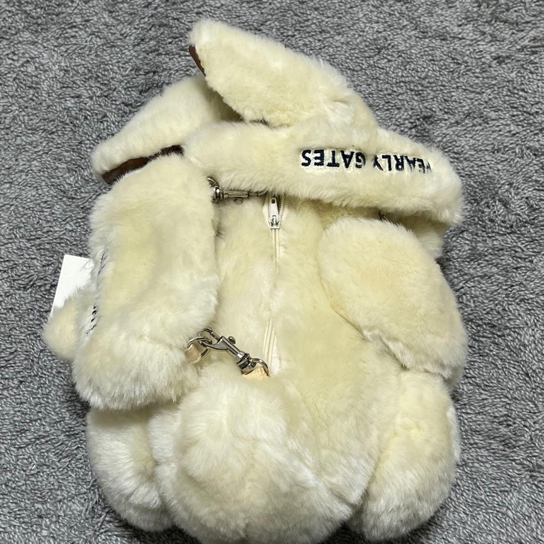 希少　パーリーゲイツ　カートバッグ　ラウンドバッグ　うさぎ　ラビット　ぬいぐるみ