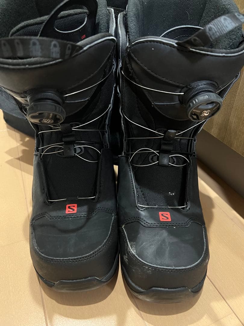 SALOMON スノーボード　ブーツ　27cm ボア　ブラック