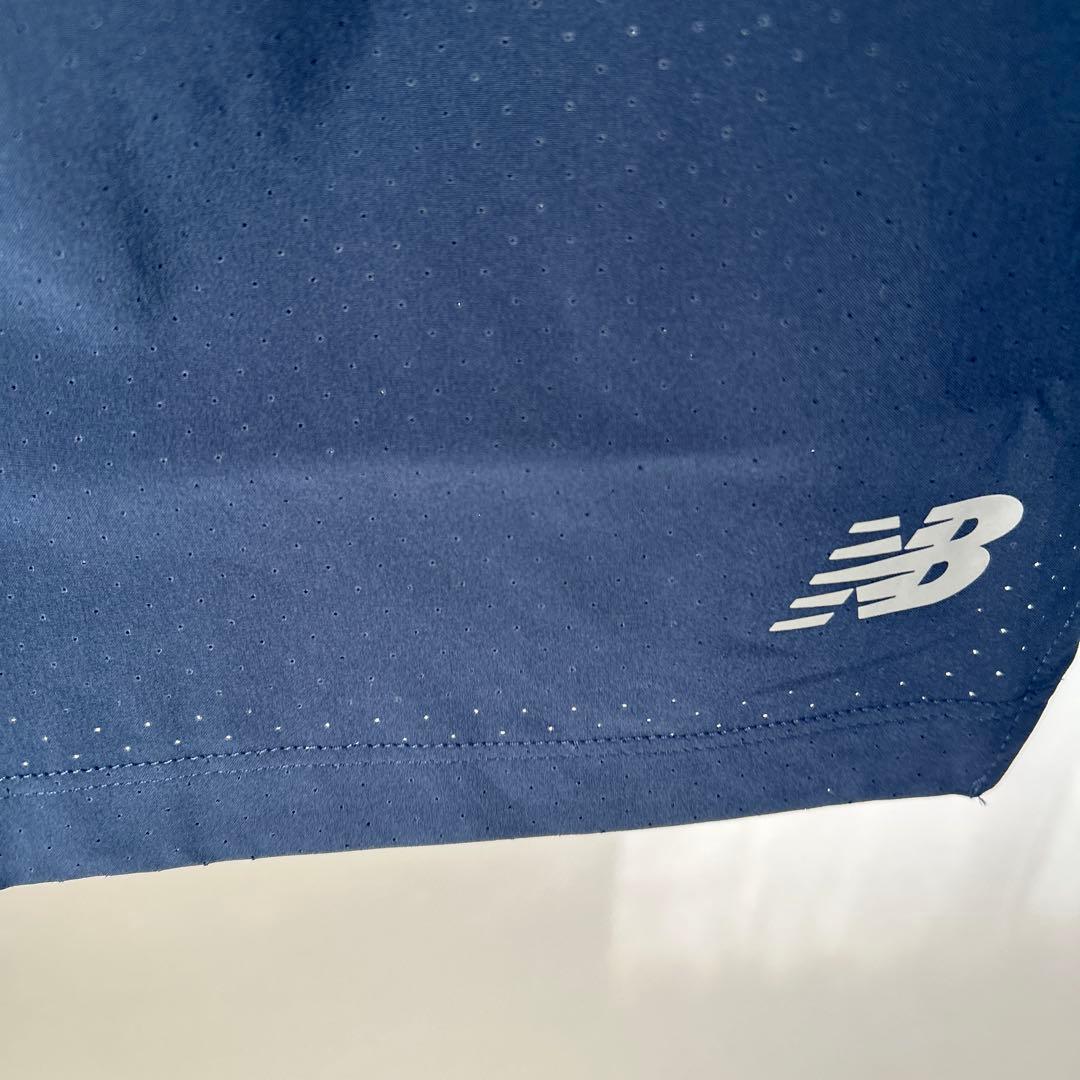 新品未使用　ニューバランス　メンズランニングショートパンツ　L インナー付き
