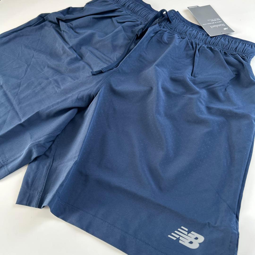 新品未使用　ニューバランス　メンズランニングショートパンツ　L インナー付き