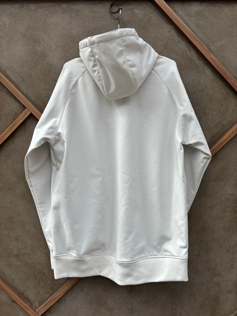 NOVEMBER BONDED PARKA 3WT XL ホワイト撥水