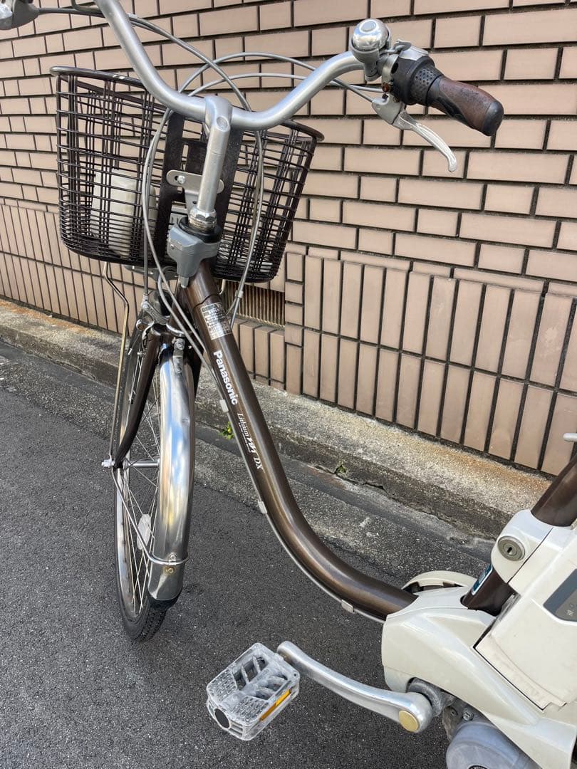 24インチパナソニック電動アシスト自転車6.6ah