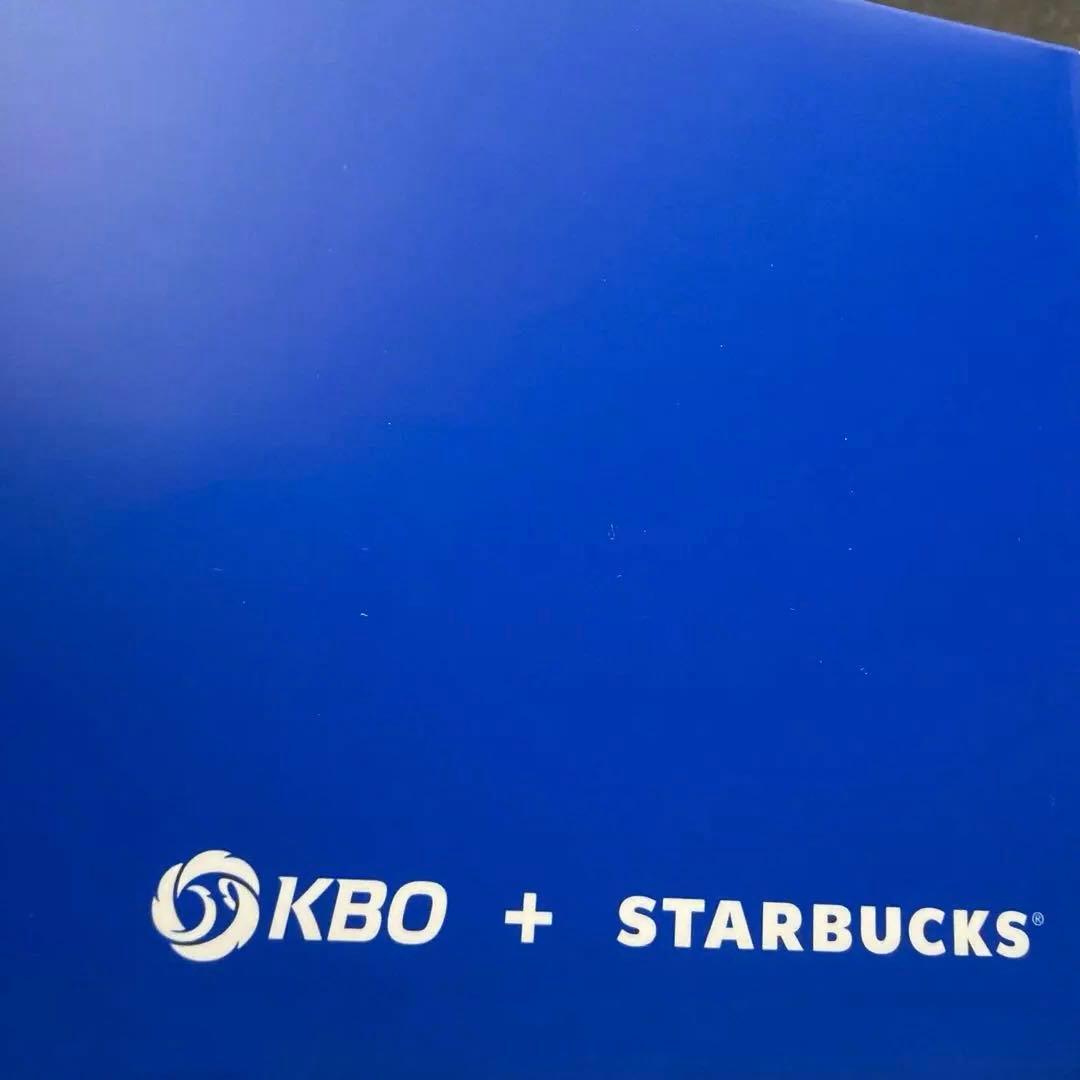 韓国限定　スタバ　KBO Samsung ライオンズ　マグカップ　くま