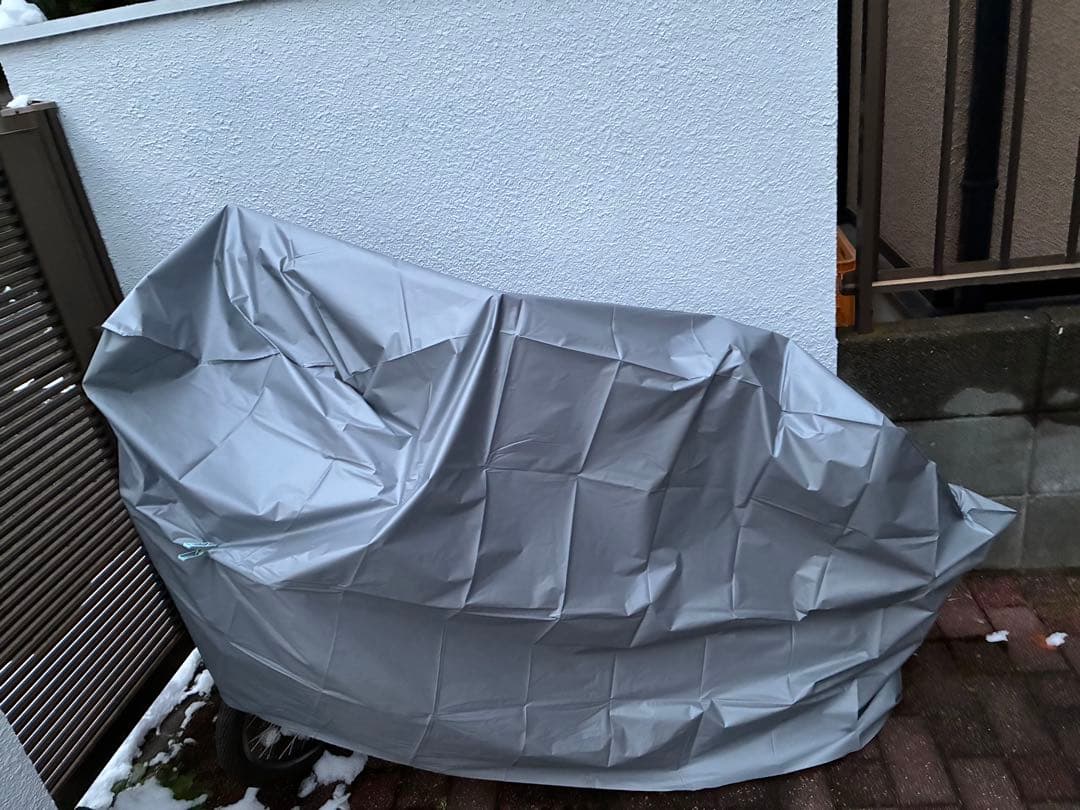 水色 折りたたみ自転車 前面バスケット付き