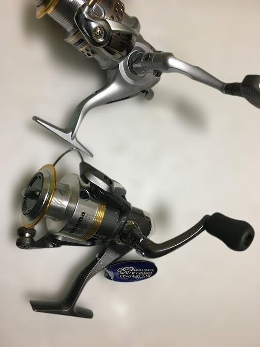 コストパフォーマンスが光るスピニングリール３点格安まとめ売り