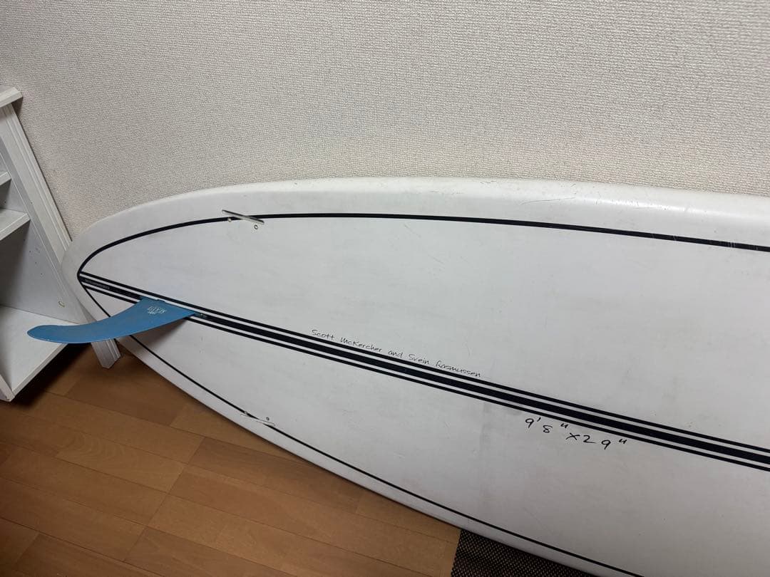 カモフラージュデザイン サーフボード 9'8\"パドル付き