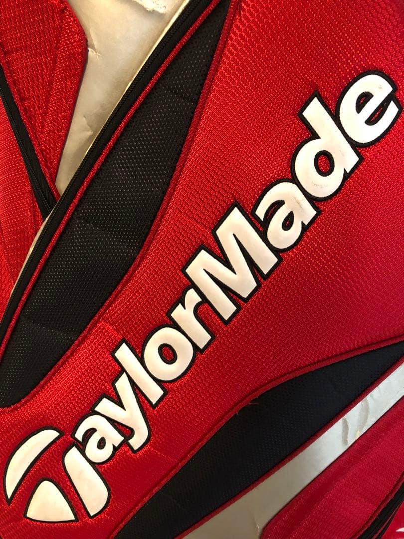【送料込み】大人気　テーラーメイド　　Taylormade キャディバッグ 赤