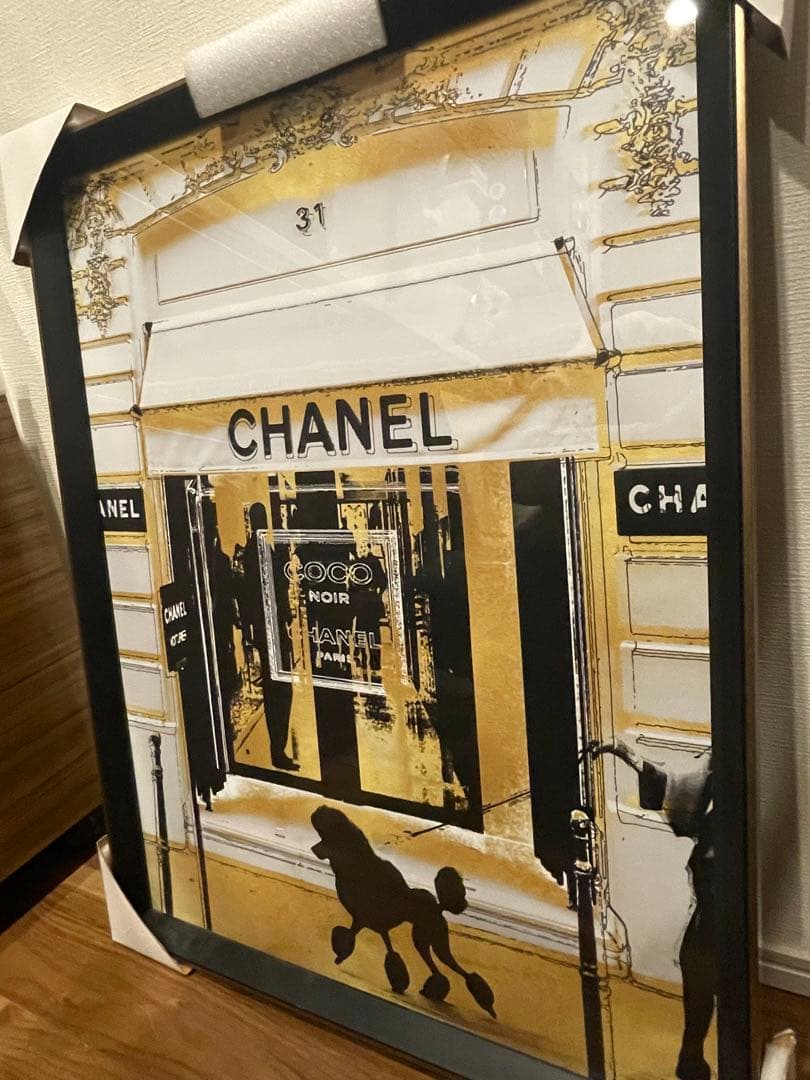 Francfranc　CHANEL アートボード　フレーム付き