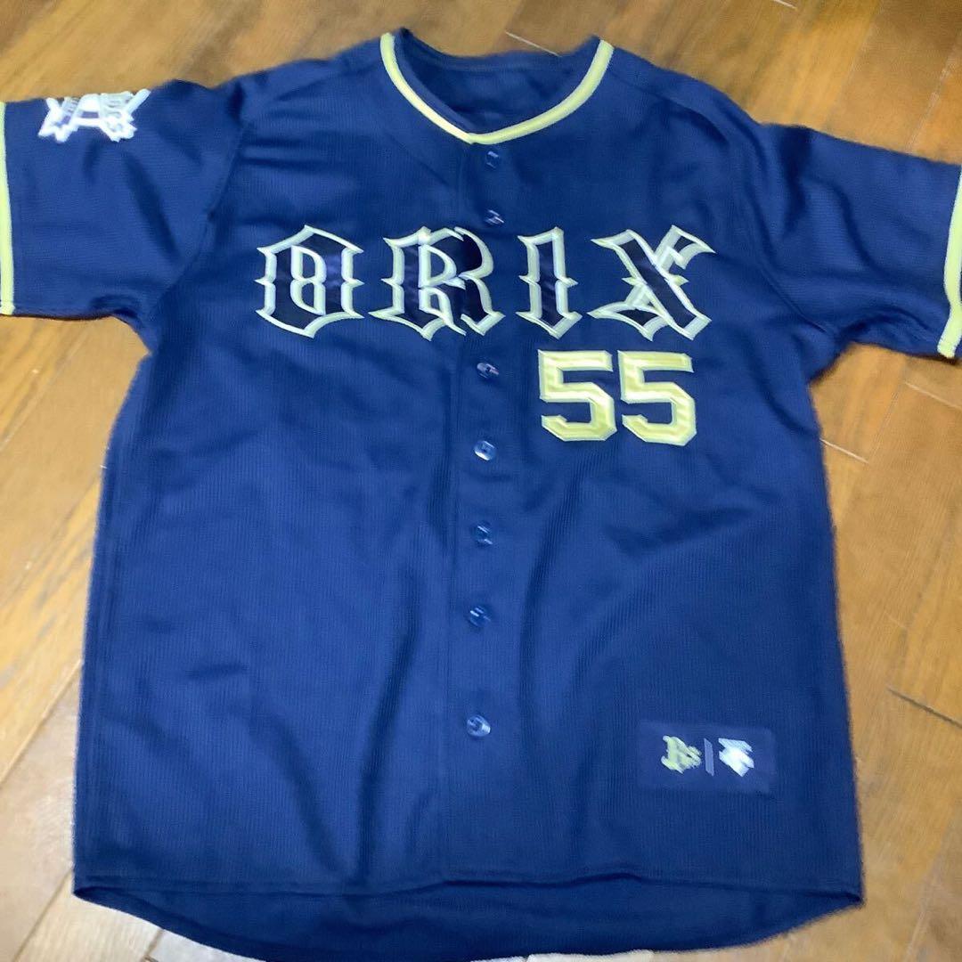 オリックスバファローズ　Tー岡田　ビジターユニフォーム　Mサイズ　デサント