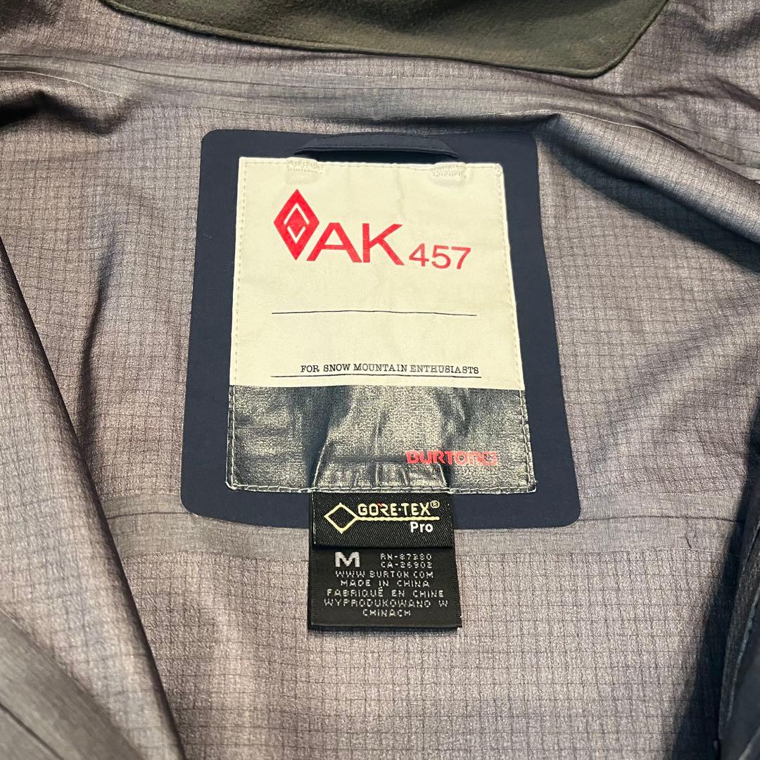 BURTON ak457 ゴアテックスウェア　上下セット　サイズM