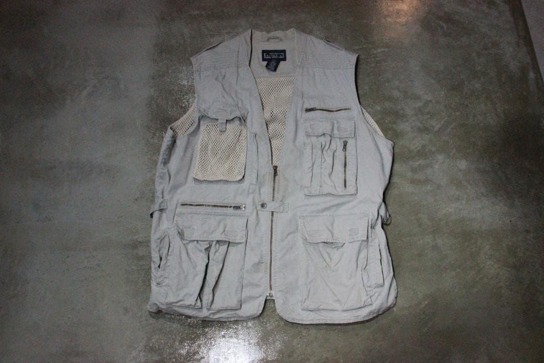 ウェア 90s LAND'S END fisherman vest
