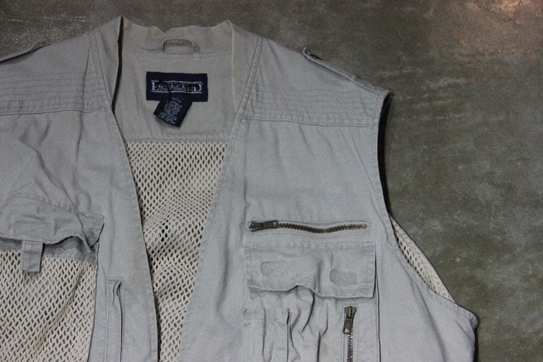 ウェア 90s LAND'S END fisherman vest