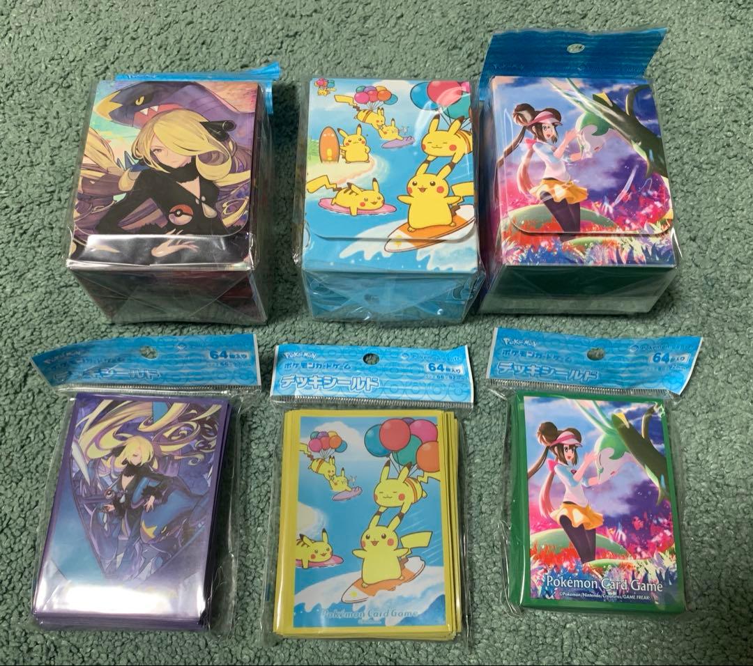 ポケカ　公式デッキケース　デッキシールド　まとめ売り