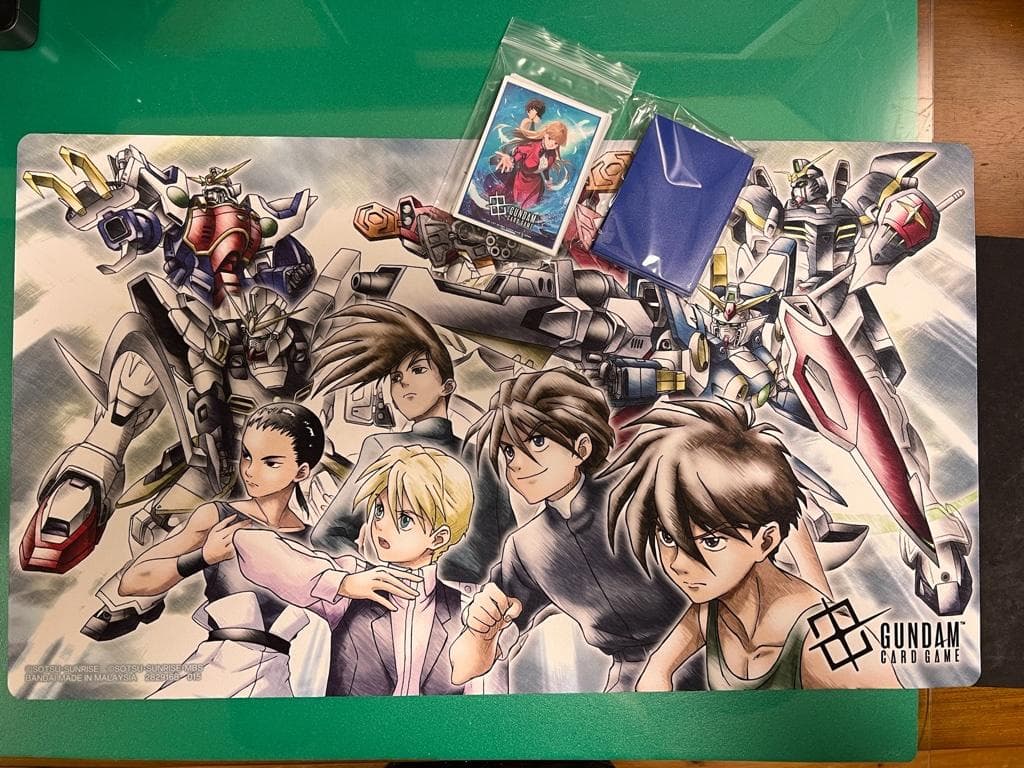 ガンダムカードゲーム　引退品　緑白ウィング　青緑アグロ　その他