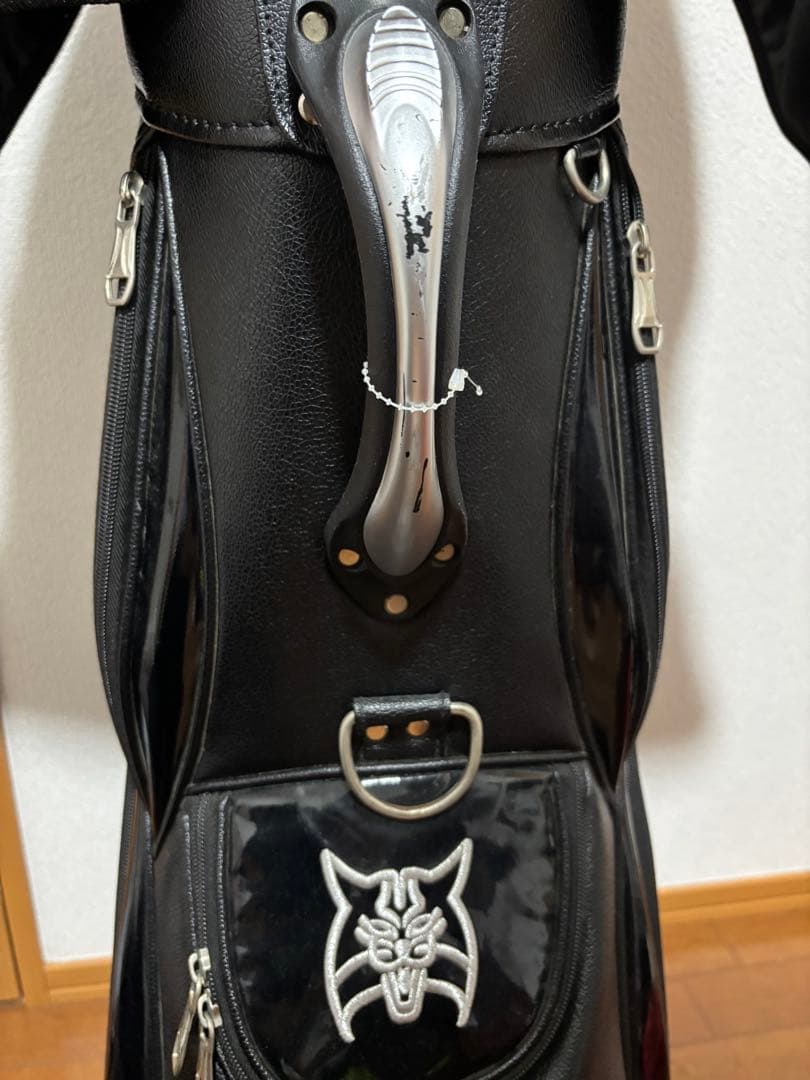 SILVER CAT LYNX ブラック キャディバッグ