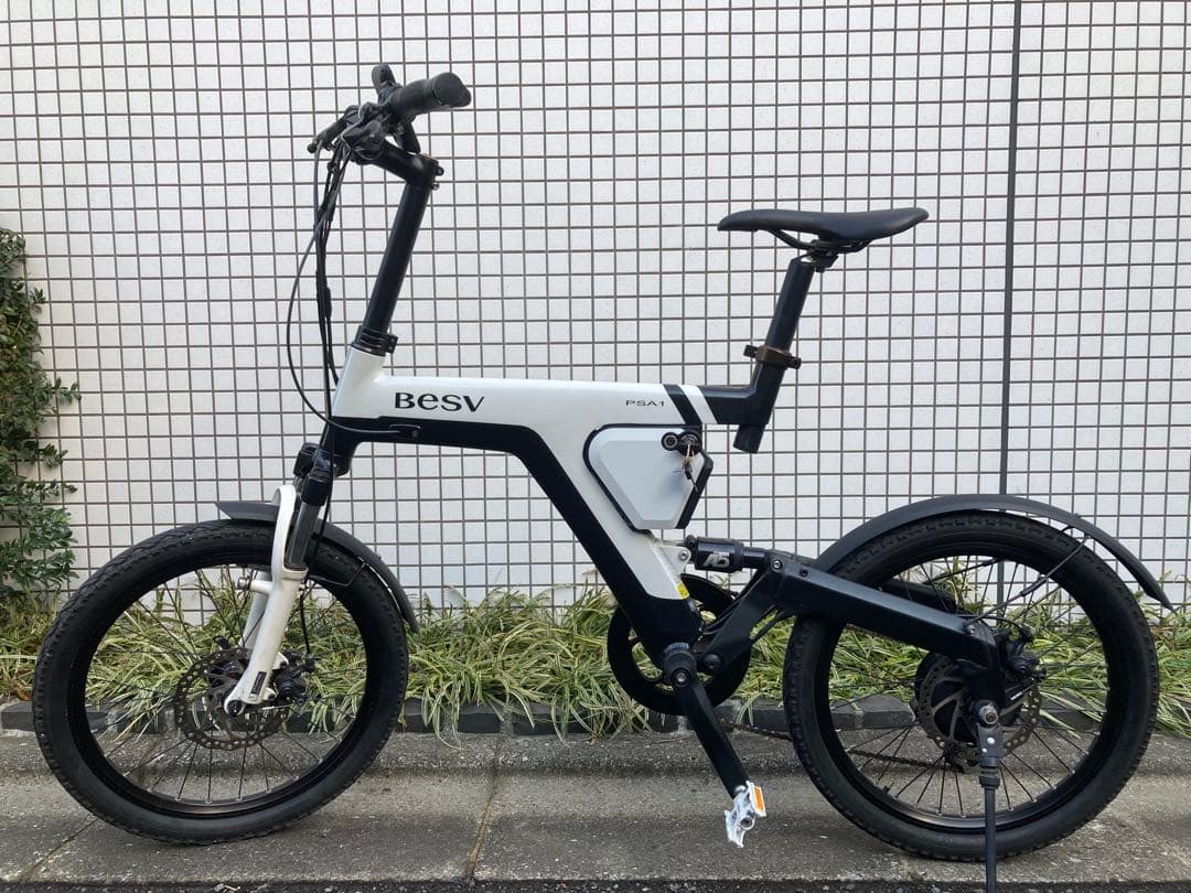 BeSV PSA1 電動アシスト自転車 20インチ ミニベロ 雨泥除けフェンダー