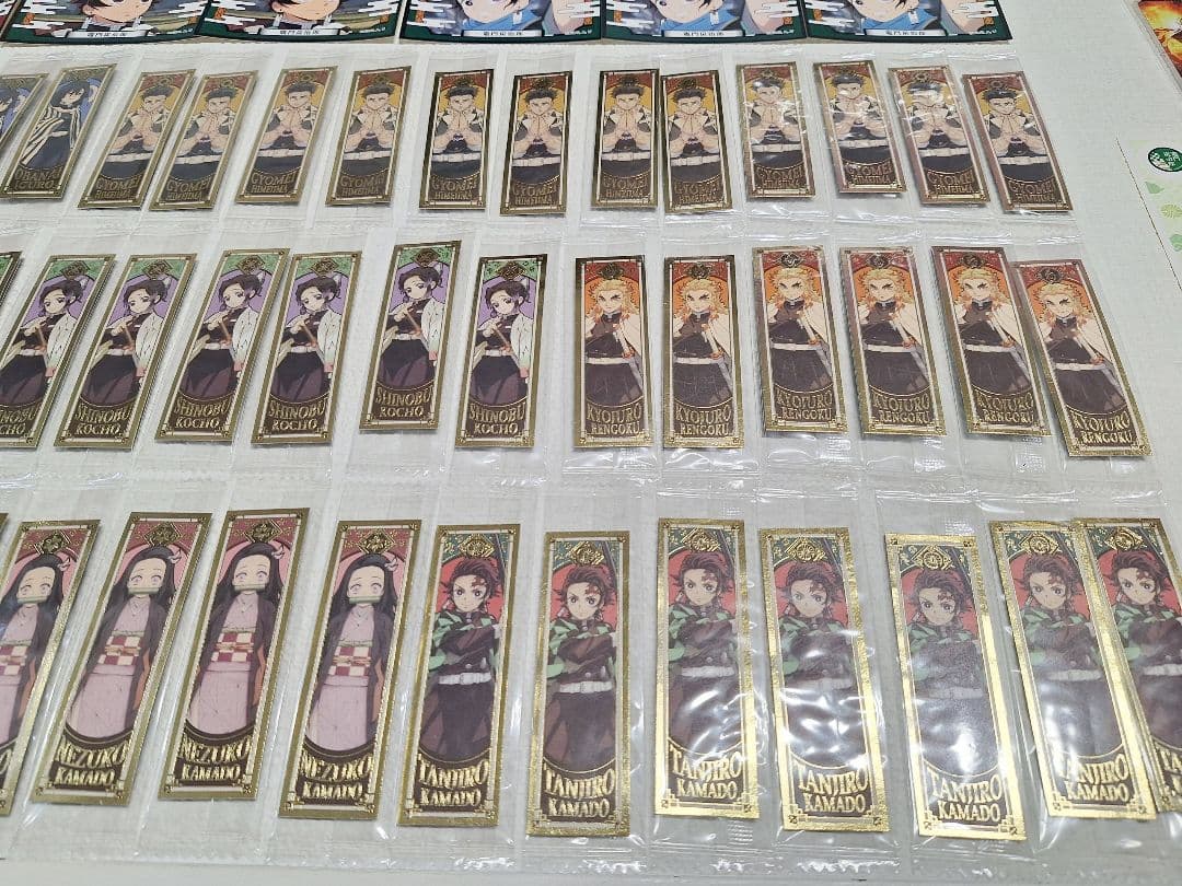 鬼滅の刃 シール 204枚セット 原画展 箔押し入り