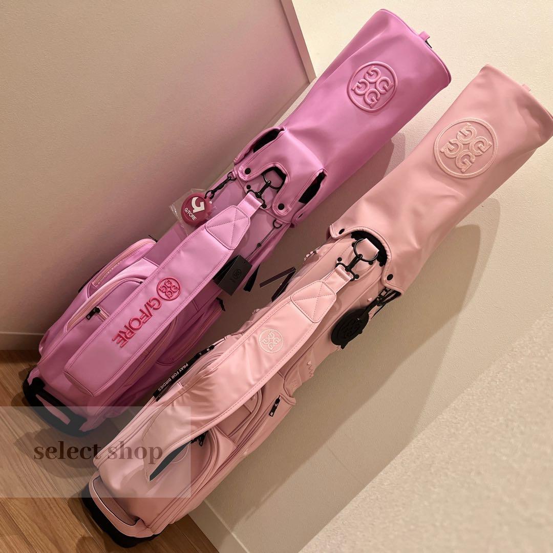【♡】新品未使用 G/FOREスタンド式 キャディーバック ピンク　ゴルフ