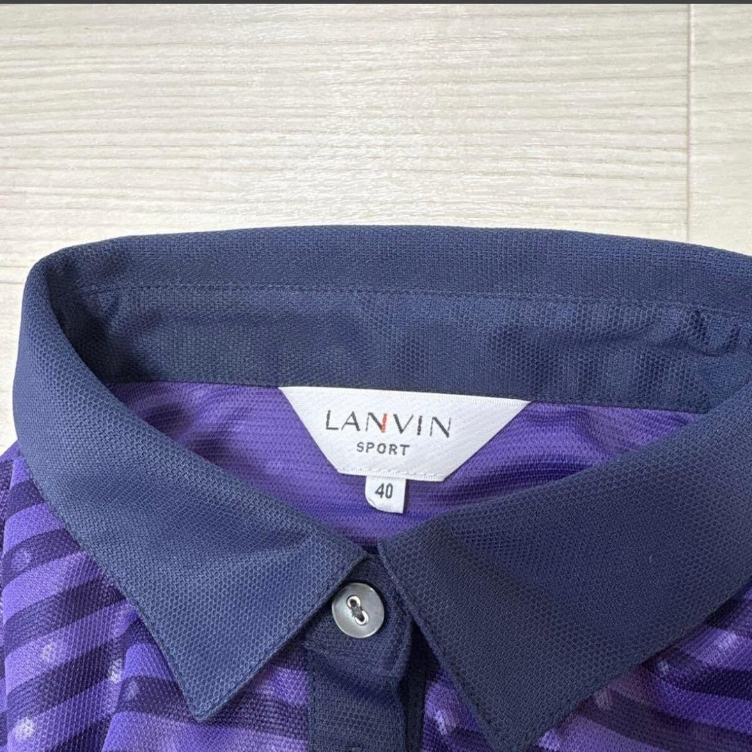 ランバン スポール LANVIN SPORT ゴルフウェア 半袖ワンピース